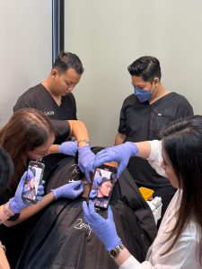 Dr. Ovin Endah Lestari, Restylane National Trainer for Indonesia at Ovela Clinic Jakarta