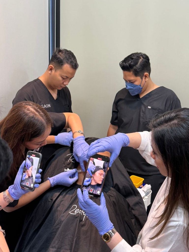 Dr. Ovin Endah Lestari, Restylane National Trainer for Indonesia at Ovela Clinic Jakarta