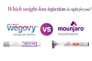 Perbandingan Wegovy dan Mounjaro sebagai medication untuk weight management dan menurunkan berat badan